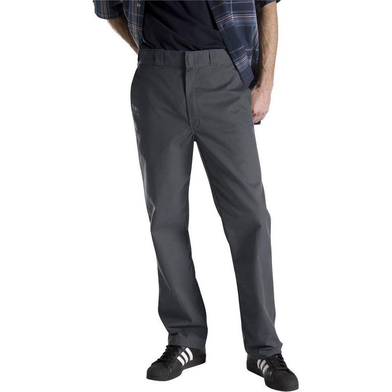 Dickies Mens Industrial Relaxed Fit Straight Leg Multi-Use Pocket Pants